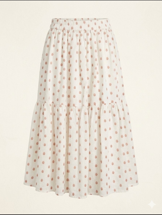 Sim & Sam Dresses & Skirts - Sim & Sam Cottagecore Fairycore Coquette Dainty Print  A-Line Skirt Size Small